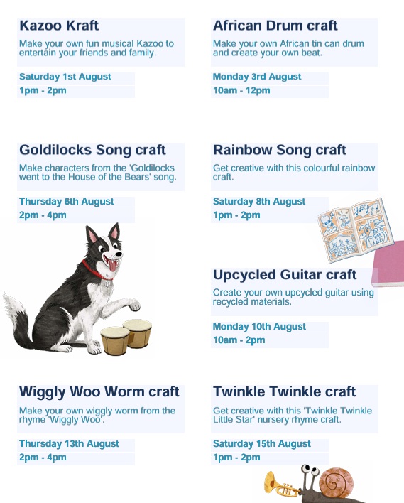 Netherton Library - Summer Reading Challenge: Goldilocks Song and Craft